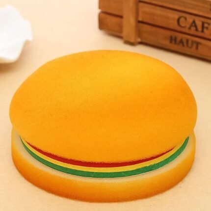 Burger Shaped Note Sticky Notes Memo Notes, Unique Mini Notes (Multicolor)