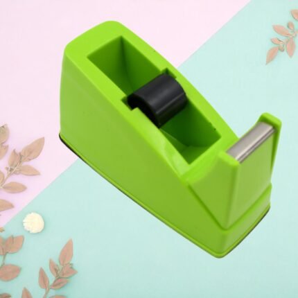 Plastic Tape Dispenser Cutter for Home Office use, Tape Dispenser for Stationary, Tape Cutter Packaging Tape School Supplies (1 pc 515 Gm)
