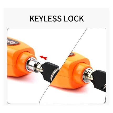 Bike Brake Lock Secure Locking System with Handlebar Brake Lever Grip (1 Pc)